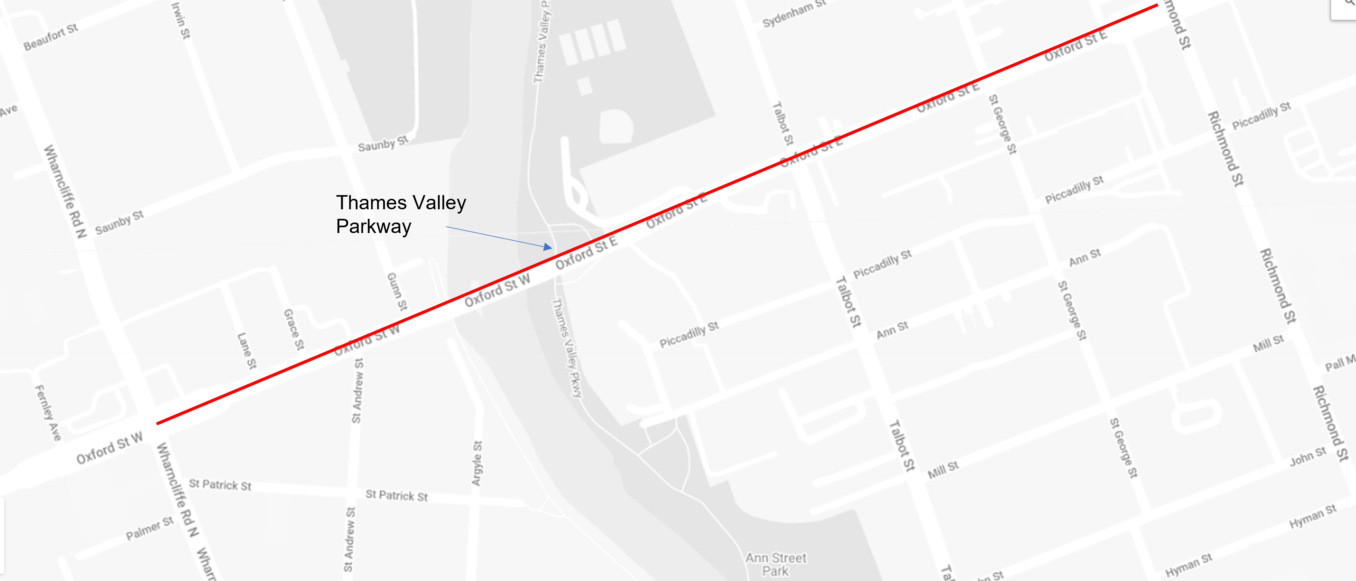 Overnight Road Closure Oxford Street between Wharncliffe Road and